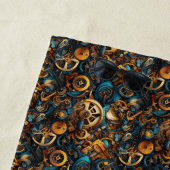 Serviette De Plage Design Steampunk (En situation)