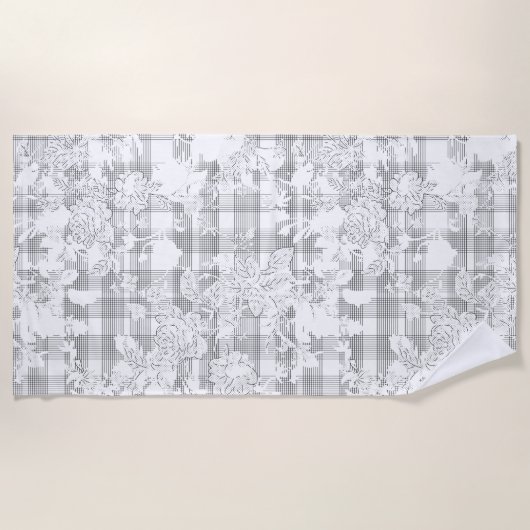 Serviette De Plage Design vertical vingt-sept (Devant)
