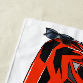 Serviette De Plage dessin animé de Kart racing (En situation)