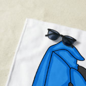 Serviette De Plage dessin animé de Kart racing (En situation)