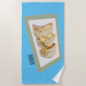 Serviette De Plage Dessin de Jiaozi / Chinese dumplings (Devant)