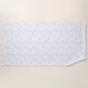 Serviette De Plage dessin décoratif Deux