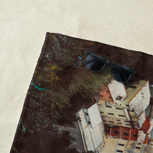 Serviette De Plage Destination vacances (En situation)