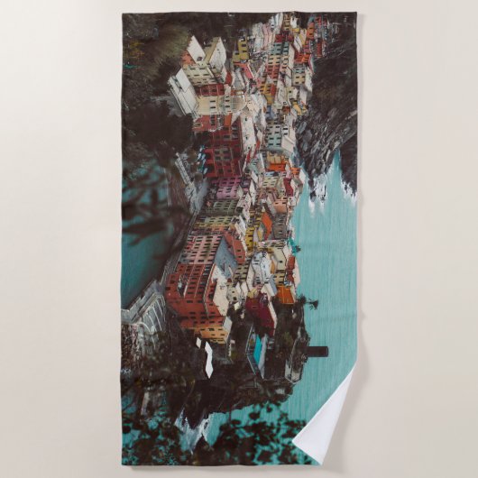 Serviette De Plage Destination vacances (Devant)