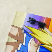 Serviette de plage d'été Ucogi (En situation)