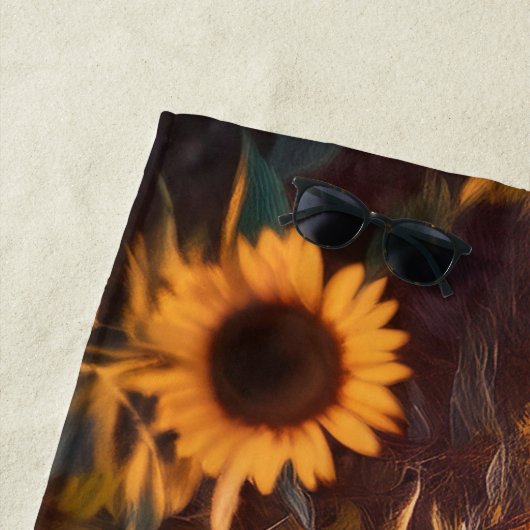 Serviette De Plage Deux chiens (En situation)