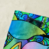 Serviette De Plage Devenir vert renard (En situation)