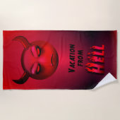 Serviette De Plage Devilmoji (Devant)