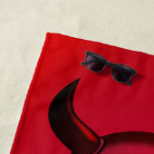 Serviette De Plage Devilmoji (En situation)
