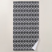Serviette De Plage Diamants Art déco (Devant)