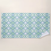 Serviette De Plage Diamants Art déco (Devant)