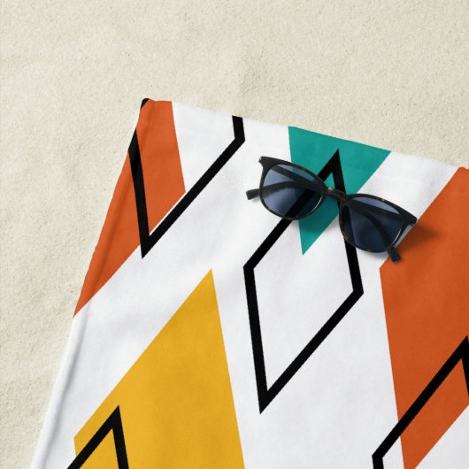 Serviette De Plage Diamants pour toujours (En situation)
