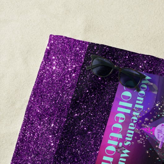 Serviette De Plage Diamond & Carousel Dreams MoonDreams Musique viole (En situation)