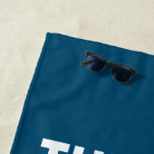 Serviette De Plage Dieu gay fait (En situation)