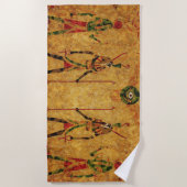 Serviette De Plage Dieux égyptiens (Devant)