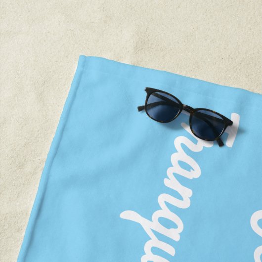 Serviette De Plage Dino costume mignon (En situation)