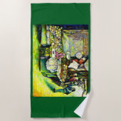 Serviette De Plage Dit pour impliquer toute l'idée (Devant)