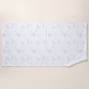 Serviette De Plage Dix-huit Conception Vide