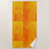 Serviette De Plage do-it-yourself Ajouter Un Texte Ou Un Logo D'Image (Devant)