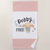 Serviette De Plage Dobby Gratuit (Devant)