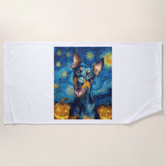 Serviette De Plage doberman