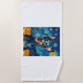 Serviette De Plage doberman (Devant)