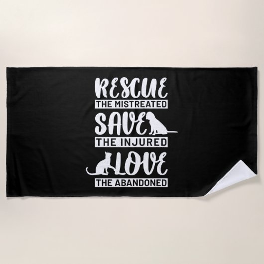 Serviette De Plage Dog (Devant)