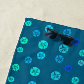 Serviette De Plage Dollar bleu (En situation)