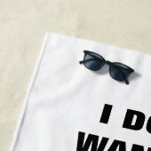 Serviette De Plage Don de retraite amusant pour les retraités - Perso (En situation)