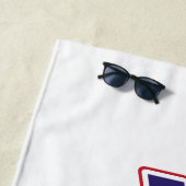 Serviette De Plage Donald Trump 47 (En situation)