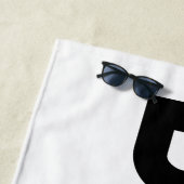 Serviette De Plage Donna Tennis (En situation)