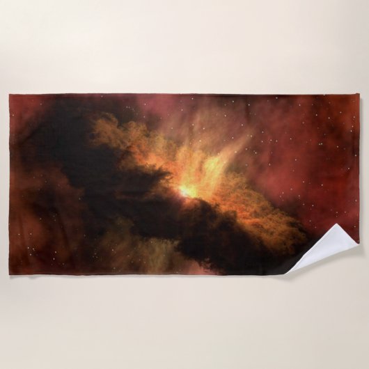 Serviette De Plage Donnez-moi de l'espace. (Devant)