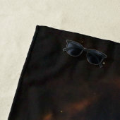 Serviette De Plage Donnez-moi de l'espace. (En situation)