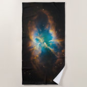 Serviette De Plage Donnez-moi de l'espace. (Devant)