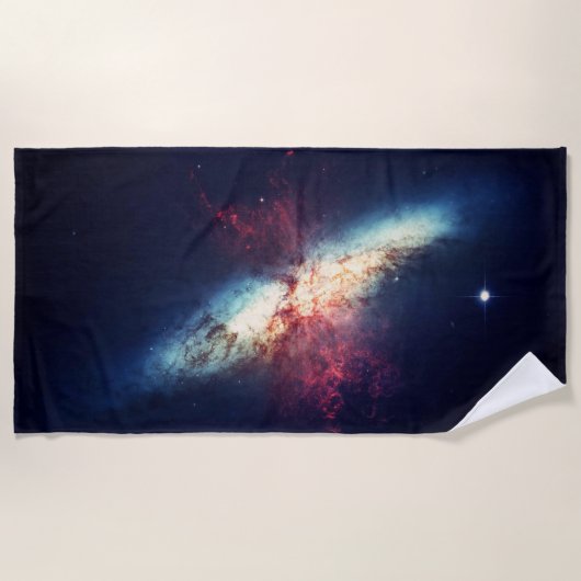 Serviette De Plage Donnez-moi de l'espace. (Devant)
