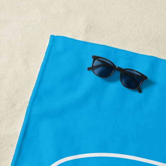 Serviette De Plage Don't Speak (En situation)