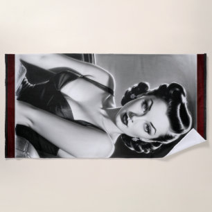 Serviette De Plage Don't You Believe Me AI Concept Art by Xzendor7