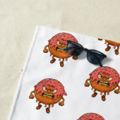 Serviette De Plage Donuts en colère (En situation)