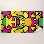 Serviette De Plage Doodle Festif Art 42 (Devant)