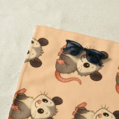 Serviette de plage d'Opossum (En situation)