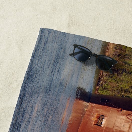 Serviette de plage Dorothy Ann & Pathfinder (En situation)