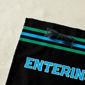 Serviette De Plage Double chiffres ! Parfait Dix ans Anniversaire (En situation)