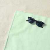 Serviette De Plage Doubles de tennis Green (En situation)
