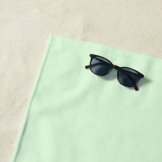 Serviette De Plage Doubles de tennis Green (En situation)