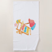 Serviette De Plage Douceur d'été (Devant)