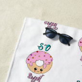 Serviette De Plage Doughnut So Sweet 2 juin Jelly Journée nationale d (En situation)