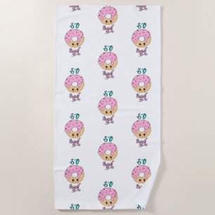 Serviette De Plage Doughnut So Sweet 2 juin Jelly Journée nationale d