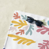 Serviette De Plage Dove Matisse (En situation)