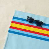 Serviette De Plage Dr. Seuss | Graphisme de tête de Chat dans le Chap (En situation)