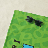 Serviette De Plage Dr. Seuss | Je suis Sam. Sam je suis. (En situation)